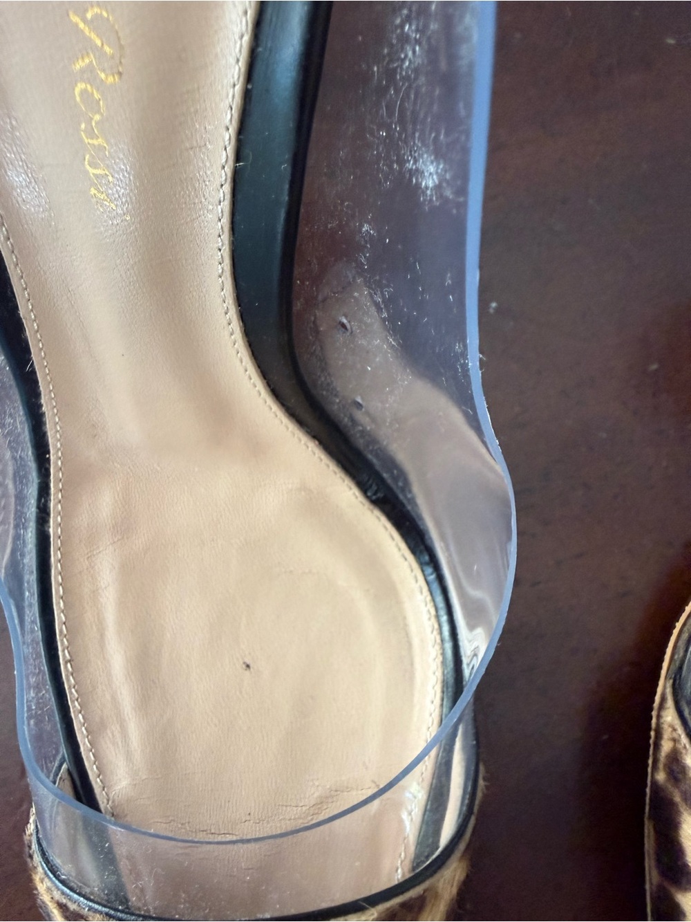 ✨SALE ✨Gianvito Rossi leopard detailed heeled shoes ✨SALE ✨ - Picture 5 of 14
